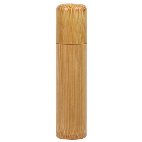Natural Round Bamboo Sealed Tea Box Candy Dried Foods Jar Container Storage