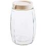 Yl Ly Diamond Glass Sealed Jar Honey Food Storage Jars Cereals Enzymes Bottles Jam Jars Candy Jars Beige_2.2L