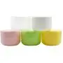 3PCS 150g Wiederbefüllbare Kunststoff Make-up Kosmetikbehälter Leerraum Gesichtskrem Lidschatten Lippenbalsam Lotion Lagerbehälter Dosehalter mit Dome Deckel und PP Liner (Transparent)