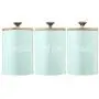 Canisters Storage Jars Sevenmore 3Pcs Tea Sugar Coffee Canisters Storage Jars Kitchen Spice Container Empty Jar