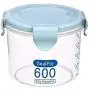Yl Ly Food Storage Kitchen Plastic Fresh-Keeping Sealed Cans Milk Powder Cans Grain Storage Jars Home Snack Food Storage Box Light Blue 600Ml Two Sets Yl Ly Food Storage Kitchen Plastic Fresh-Keeping Sealed Cans Milk Powder Cans Grain Storage Jars Home Snack Food Storage Box Light Blue 600Ml Two Sets