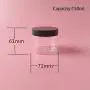 Bouteilles en plastique transparentes pour stockage, cosmétiques, huiles, crèmes, aliments (50ml, 100ml, 150ml) Bouteilles en plastique transparentes pour stockage, cosmétiques, huiles, crèmes, aliments (50ml, 100ml, 150ml)