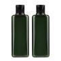 Sdootbeauty Plastic Empty Bottles Squeeze Bottles with Flip Cap, Flip Cap Bottle - Pack of 2, 200ml/6.7oz Green