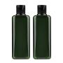 Sdootbeauty Plastic Empty Bottles Squeeze Bottles with Flip Cap, Flip Cap Bottle - Pack of 2, 200ml/6.7oz Green