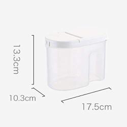 Food Savers Food Storage Containers Food Preservation Box Sealed jar Whole grain storage and storage tank Scale,17.510.313.3/18.3/26.5cm (Size : 17.510.313.3cm)