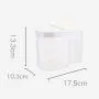 Food Savers Food Storage Containers Food Preservation Box Sealed jar Whole grain storage and storage tank Scale,17.510.313.3/18.3/26.5cm (Size : 17.510.313.3cm) Food Savers Food Storage Containers Food Preservation Box Sealed jar Whole grain storage and storage tank Scale,17.510.313.3/18.3/26.5cm (Size : 17.510.313.3cm)