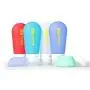 KAIROS-GO Ultimate 6-Piece Refillable Hand Sanitizer Bottles Travel Toiletry Bottles Set –4x 3oz Leakproof & TSA-Approved Silicone Portable Toothbrush Holder & Cream/Pills Jar Camping Hiking KAIROS-GO Ultimate 6-Piece Refillable Hand Sanitizer Bottles Travel Toiletry Bottles Set –4x 3oz Leakproof & TSA-Approved Silicone Portable Toothbrush Holder & Cream/Pills Jar Camping Hiking