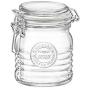Bormioli Rocco Officina 1825 Glass Storage Jar with Airtight Clip Lid - 350ml
