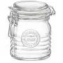 Bormioli Rocco Officina 1825 Glas Aufbewahrungsglas mit Airtight Klickschloss – 350ml