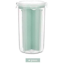Kitchen Storage Organization Bottles Jars Food Grains Boxes Rice Flour Storage Jar Noodle Container Box Seal Tank,Green