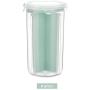 Kitchen Storage Organization Bottles Jars Food Grains Boxes Rice Flour Storage Jar Noodle Container Box Seal Tank,Green