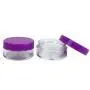 Bouteilles Rondes Transparents 10G/10ML (20 Pièces) avec Couvercles Violettes pour Bijoux Petits, Mélange de Peinture, Accessoires Artistiques et Autres Fournitures de Loisirs Créatifs – Sans BPA Bouteilles Rondes Transparents 10G/10ML (20 Pièces) avec Couvercles Violettes pour Bijoux Petits, Mélange de Peinture, Accessoires Artistiques et Autres Fournitures de Loisirs Créatifs – Sans BPA