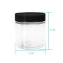 Bouteilles en PET Transparent 4oz avec Couvercles, Réutilisables, Pack de 12, Fabriqué aux États-Unis, 12 Étiquettes, Idéales pour Cuisine, Cosmétiques, Crèmes, Produits de Soin Personnels et plus encore. Bouteilles en PET Transparent 4oz avec Couvercles, Réutilisables, Pack de 12, Fabriqué aux États-Unis, 12 Étiquettes, Idéales pour Cuisine, Cosmétiques, Crèmes, Produits de Soin Personnels et plus encore.