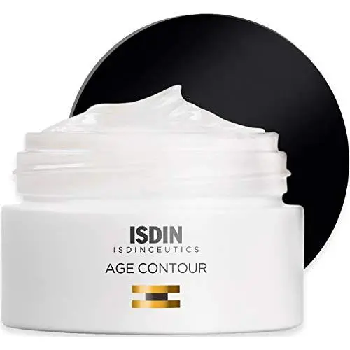 ISDIN Age Contour Face and Neck Anti-Aging Benefits Cream, Moisturizing and Firming Action, Suitable for Sensitive Skin and Non-comedogenic 1.8 Fl Oz ISDIN Age Contour Face and Neck Anti-Aging Benefits Cream, Moisturizing and Firming Action, Suitable for Sensitive Skin and Non-comedogenic 1.8 Fl Oz