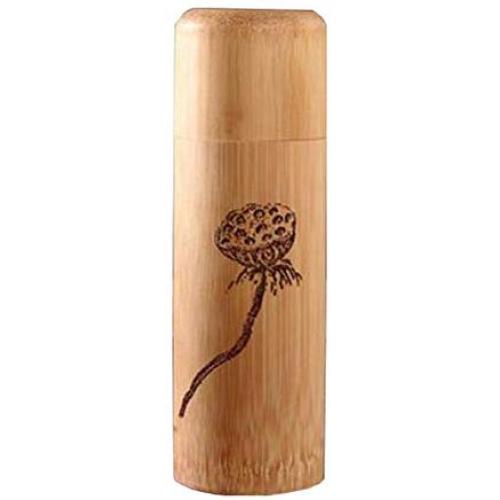Travel Outdoor Portable Mini Bamboo Container Tea Jar/Tea Sealed Can/Tea Storage Canister/Tea Caddy/Tea Tin(Bud)