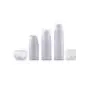 6 Bouteilles Plastiques Blances Haut de Gamme Sans Remplissage à Pompe pour Crème/Lotion, Pot/Jar de Voyage Portable à Bayonnette (15ml/0.5oz) 6 Bouteilles Plastiques Blances Haut de Gamme Sans Remplissage à Pompe pour Crème/Lotion, Pot/Jar de Voyage Portable à Bayonnette (15ml/0.5oz)