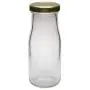 Viva Haushaltswaren Set of 12 Small Wide Neck Glass Bottles / 156 ml/with Filling Funnel Diameter 7 cm