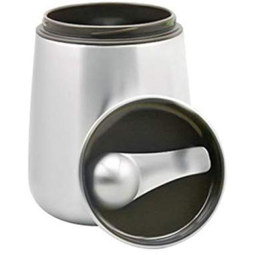Cwg Airtight Coffee Canister, Stainless Steel Storage Container with 1 Measure Spoon
