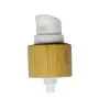 2PCS Leere Refillbare Bambus-Kunststoff Airless Vakuum Emulsion Pumpenflasche Beutel Cremelotion Make-up Proben Reiseverpackung Flaschen Kosmetische Flüssigkeit Lagerbehälter (100ml/3,4oz)