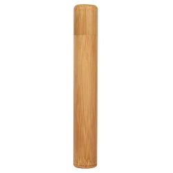 Natural Round Bamboo Sealed Tea Box Candy Dried Foods Jar Container Storage