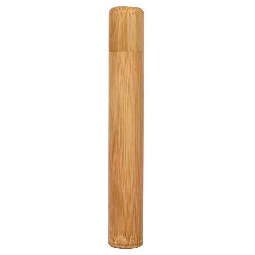 Natural Round Bamboo Sealed Tea Box Candy Dried Foods Jar Container Storage