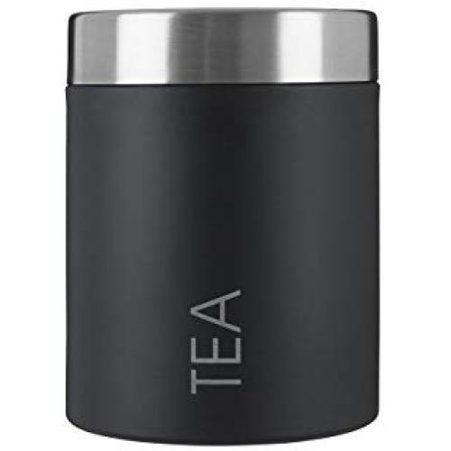 Premier Housewares Tea Canister - Black