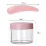 100 Packs Travel Size Jars 20 g and Makeup Spatula Empty Cream Jars TSA Approved Makeup Jars Leak Proof Toiletry Containers for Traveling 100 Packs Travel Size Jars 20 g and Makeup Spatula Empty Cream Jars TSA Approved Makeup Jars Leak Proof Toiletry Containers for Traveling