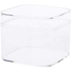 Kitchen Food Storage Jar Airtight Food Storage Square Storage Container Organizer Box for Playdough Foam Slime Mud Light Clay
