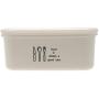 Airtight Seal Tea Tin Canister Coffee Can Jar Kitchen Storage Food Container - Rectangle L