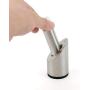 JUSTDOLIFE 2PCS Seasoning Bottle Practical Stainless Steel Shaker Spice Jar