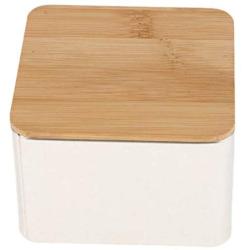 Kraft Paper Or Metal Tea Storage Box Coffee Tea Storage Jar With Bamboo Lid - E, as described