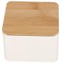 Kraft Paper Or Metal Tea Storage Box Coffee Tea Storage Jar With Bamboo Lid - E, as described