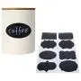 Keramik-Lebensmittellagerbehälter für Kaffee, Zucker, Tee, Gewürze, Küchenutensilien, Gewürzbehälter