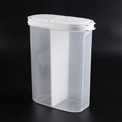 2.6L Plastic Kitchen Food Cereal Grain Bean Rice Snack Storage Container Box Case Dispenser Bottles,Jars & Boxes