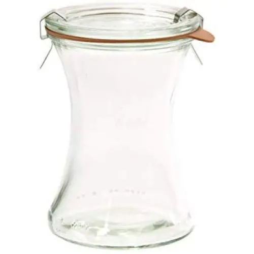 Weck Medium-Becher Set von 6 – 12,5 oz (340 ml)