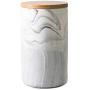 Cookie Jar Ceramic with Lids Airtight, Pottery Food Storage Containers Bpa Free Large for Kitchen Pantry Canisters Bulk Candy Store, 1.2L/1.5L (Size : 1.2L)