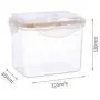 Kunststoff-Getreidespeicherbehälter, BPA-freie Kunststoff-Airtight-Lebensmittellieferungen für Mehl, Zucker, Backzutaten