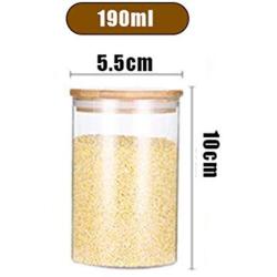 Glass Jars Sealed Cans With Cover Kitchen Food Storage Bottles Spice Jars Candy Storage Banks Tea Box Kitchen Storage Can Z2 55x10cm