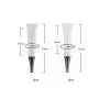 6PCS 15ML/0.5oz Empty White Plastic Soft Squeeze Tubes Cosmetic Eye Cream Tube Bottle with Silver Cap Makeup Sample Travel Packing Container Jars Dispenser for Eyecream Lip Balm Gloss DIY Beauty Tool 6PCS 15ML/0.5oz Empty White Plastic Soft Squeeze Tubes Cosmetic Eye Cream Tube Bottle with Silver Cap Makeup Sample Travel Packing Container Jars Dispenser for Eyecream Lip Balm Gloss DIY Beauty Tool