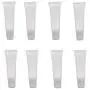 20 Stück 8ml Leere Lippengloss-Tubes, Wiederbefüllbar, Mini Klare Lippengloss-Behälter, Tragbar, für DIY Lippengloss, Balm, Lip Oil, Kosmetik Probebehälter