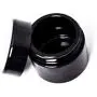 ultravioLeaf 30 ml (1 fl oz) Pocket Size Black Ultraviolet Glass Screw Top Jar | Airtight Stash Container 3-Pack