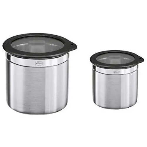 Rosle Jar with Silicone Glass Lid 5cm and 8cm, Bundle Rosle Jar with Silicone Glass Lid 5cm and 8cm, Bundle