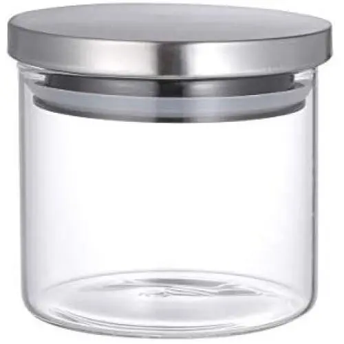 Bouteilles en verre TOPBATHY pour stockage alimentaire hermétiques, bocaux avec couvercle en acier inoxydable, conteneurs de conservation résistants à l'humidité pour cuisine. Bouteilles en verre TOPBATHY pour stockage alimentaire hermétiques, bocaux avec couvercle en acier inoxydable, conteneurs de conservation résistants à l'humidité pour cuisine.