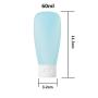 Portable Travel Bottles Set,Leak Proof Silicon Tubes Travel Accessories Toiletries