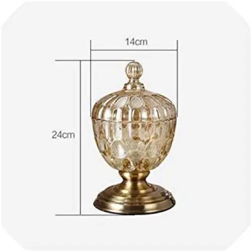 Schokoladenbehälter, großer brauner Zuckerbehälter, Dekorativ, für Hochzeit, Buffet, Party, Glas Candy Jar, 14x24cm