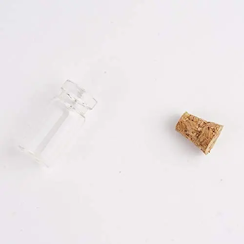 10pcs/set Mini Glass Wish Bottle Vial Refillable Bottles with Cork Stopper Storage Pendant Transparent Bottle Clear New ZH210 10pcs/set Mini Glass Wish Bottle Vial Refillable Bottles with Cork Stopper Storage Pendant Transparent Bottle Clear New ZH210