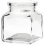 Viva Haushaltswaren 6 Glass Containers 150 ml with Cork Stoppers for Spices, Salt, Gifts, etc and Wooden Spice Scoop, Glass, 120 ml
