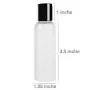 Bouteille Liquide Portable SHANY Cosmo en PET avec Bouchon à Presser – 2oz (60ml) – BPA-Free Bouteille Liquide Portable SHANY Cosmo en PET avec Bouchon à Presser – 2oz (60ml) – BPA-Free