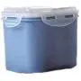 Volwco Airtight Cereal Storage Containers- Plastic Clamshell Food Storage Containers with Lids,BPA Free,Multifunction Storage Jar for Cereal/Snacks/Flour Volwco Airtight Cereal Storage Containers- Plastic Clamshell Food Storage Containers with Lids,BPA Free,Multifunction Storage Jar for Cereal/Snacks/Flour