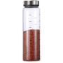 Kitchen Storage Bottle Moisture-Proof Salt Shaker Glass Seal Condiment Seasoning Jar Home Oil Bottle Jam Honey Bottles Tools Clear
